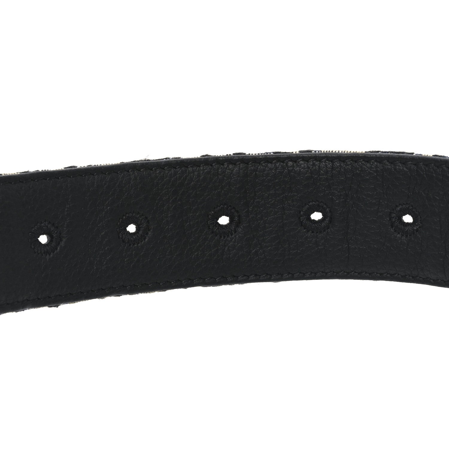 Christian Dior Oblique 30 Montaigne Reversible 105 42 Belt Blue