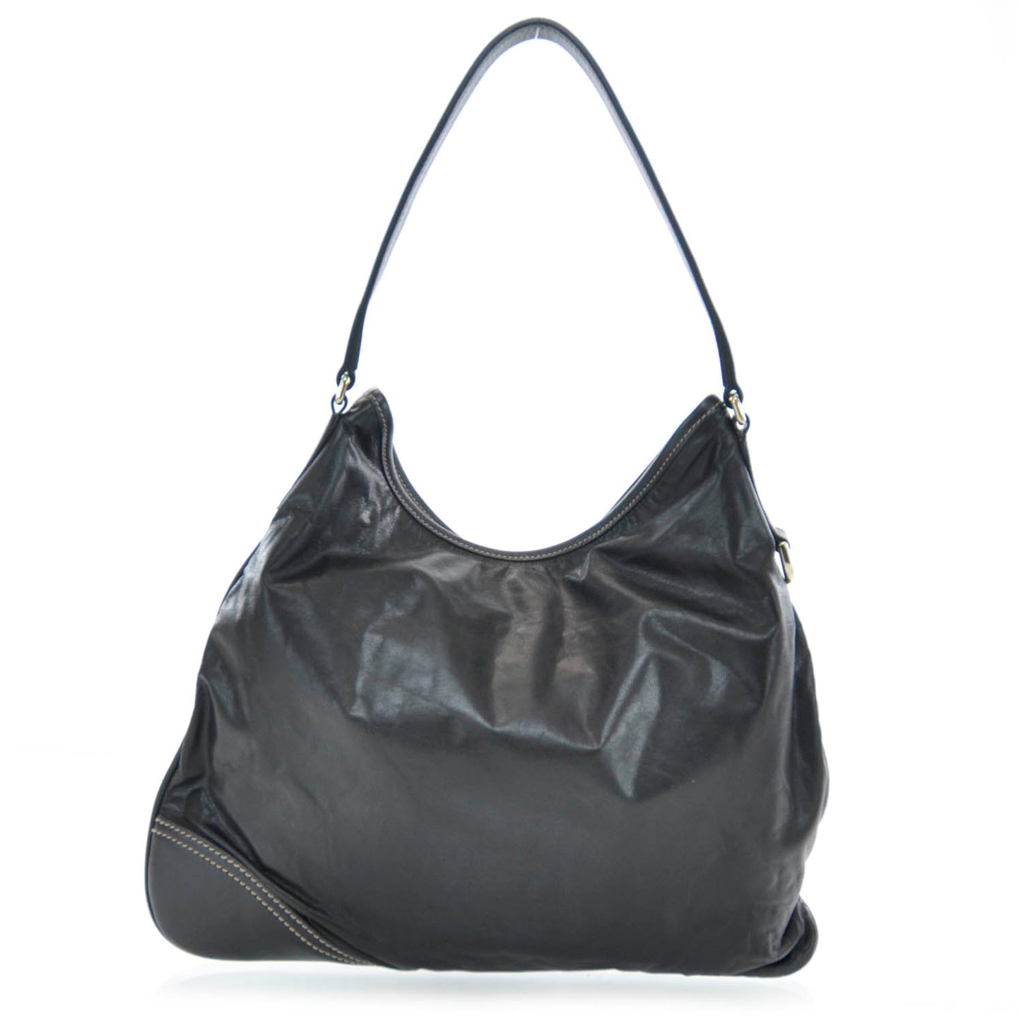 Leather New Britt Medium Hobo Black