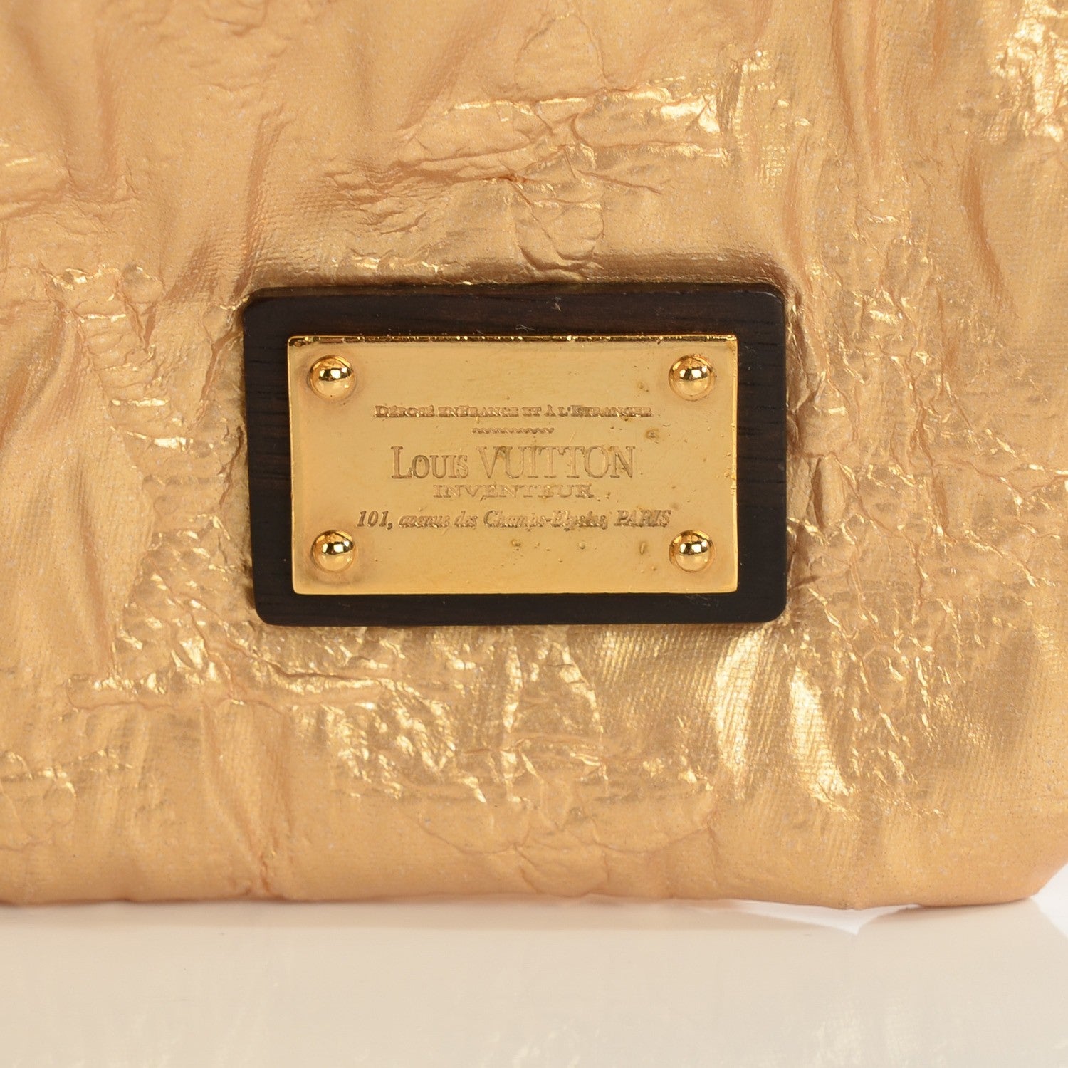 Louis Vuitton Jacquard Quilted Monogram Limelight African Queen Clutch Masai 6 of 8
