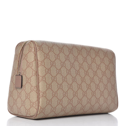 Gucci GG Plus Monogram Large Toiletry Case Pink 3 of 11