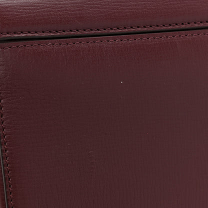 Givenchy Textured Calfskin Mini Pandora Box Chain Crossbody Bag Oxblood 10 of 11
