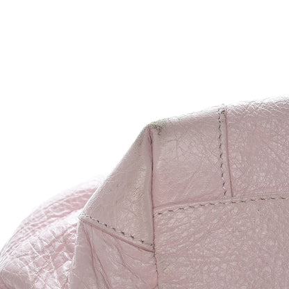 Balenciaga Agneau Classic Hardware S Sunday Tote Rose Poudre Rose Petunia 11 of 17