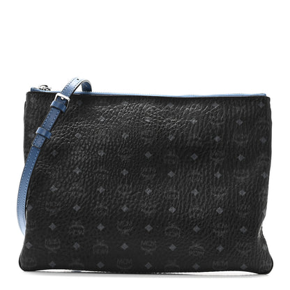 MCM Visetos Medium Crossbody Pouch Black 1 of 10