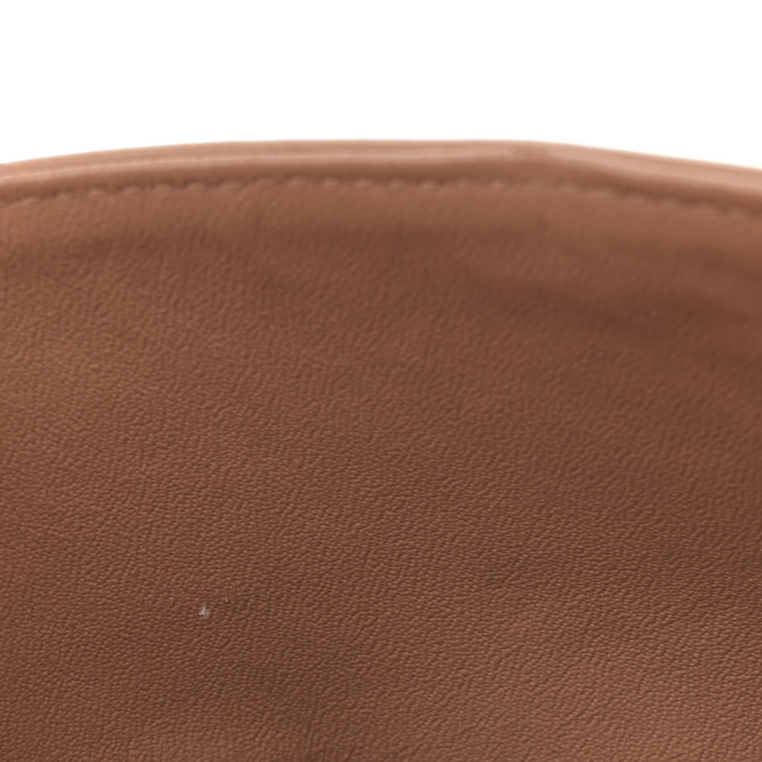 Chanel Lambskin Quilted Medium Double Flap Brown 11 of 14