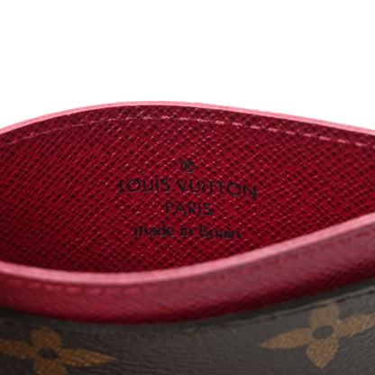Louis Vuitton Monogram Card Holder Fuchsia 6 of 8
