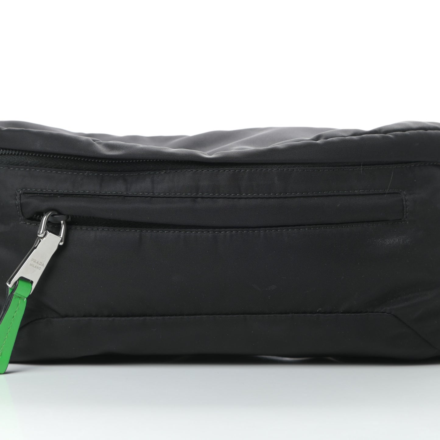 Tessuto Nylon Belt Bag Black Verde