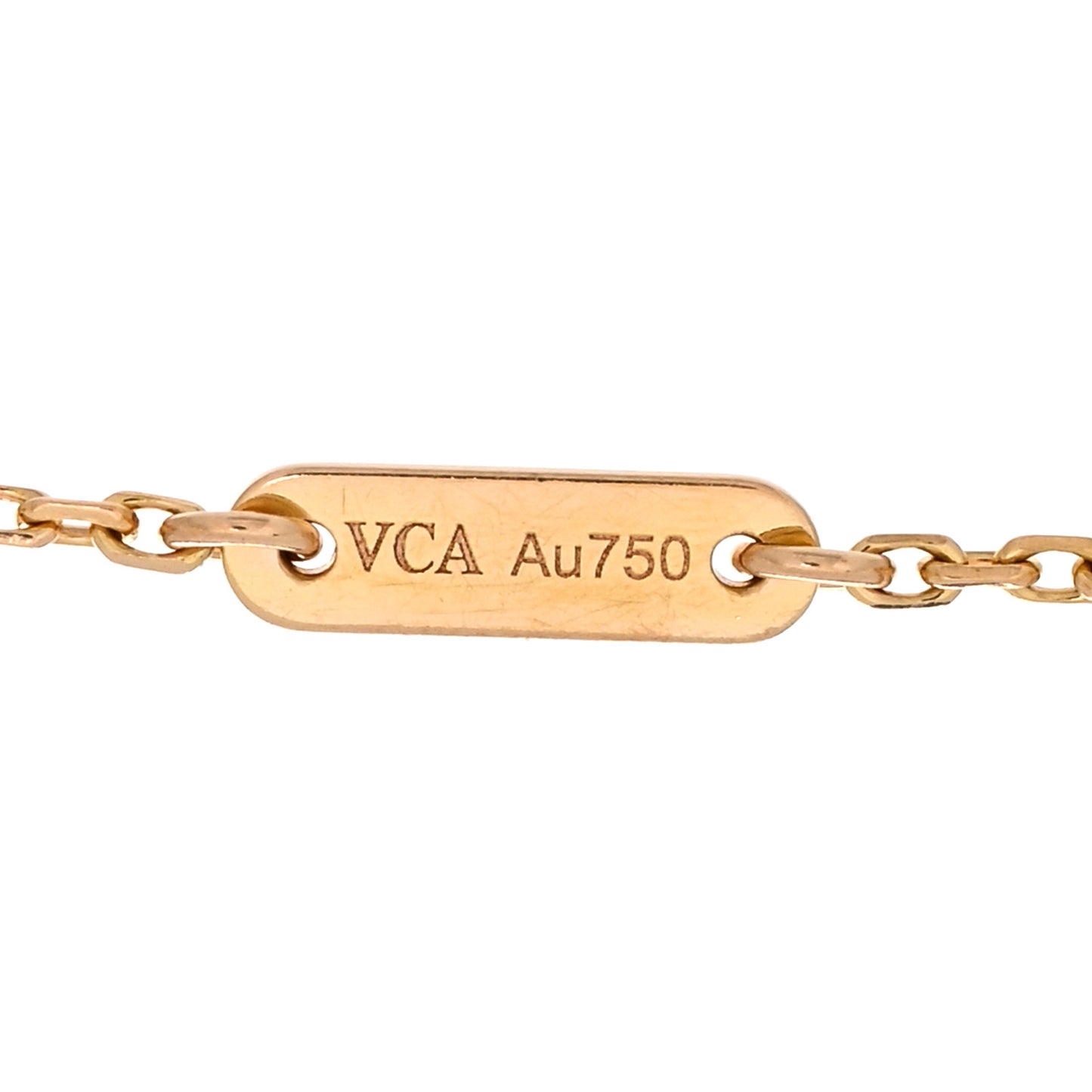 18K Rose Gold Carnelian Sweet Alhambra Bracelet