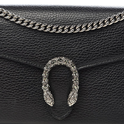Gucci Calfskin Mini Dionysus Chain Wallet Black 11 of 11