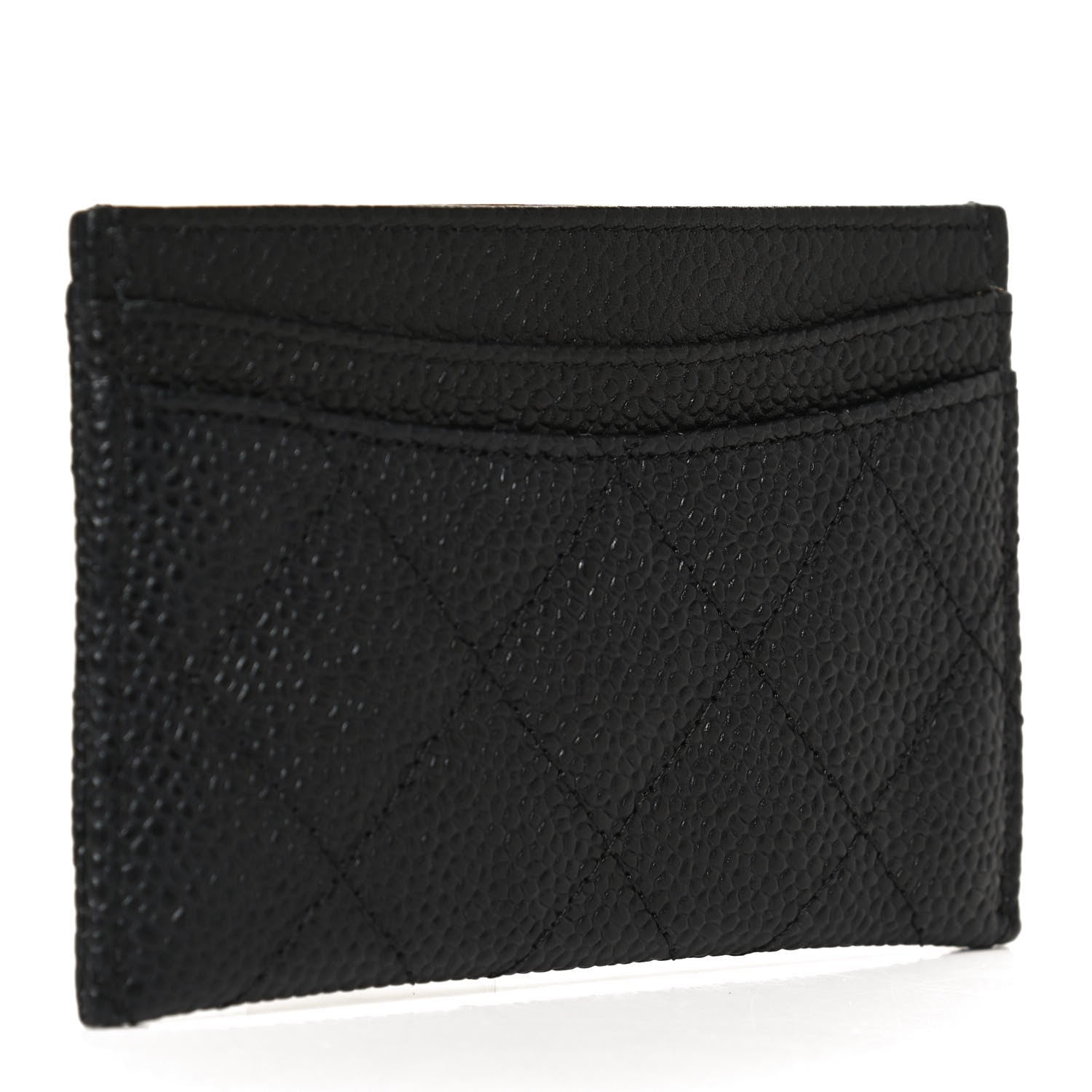 Chanel Caviar Quilted Card Holder Black 3 of 9