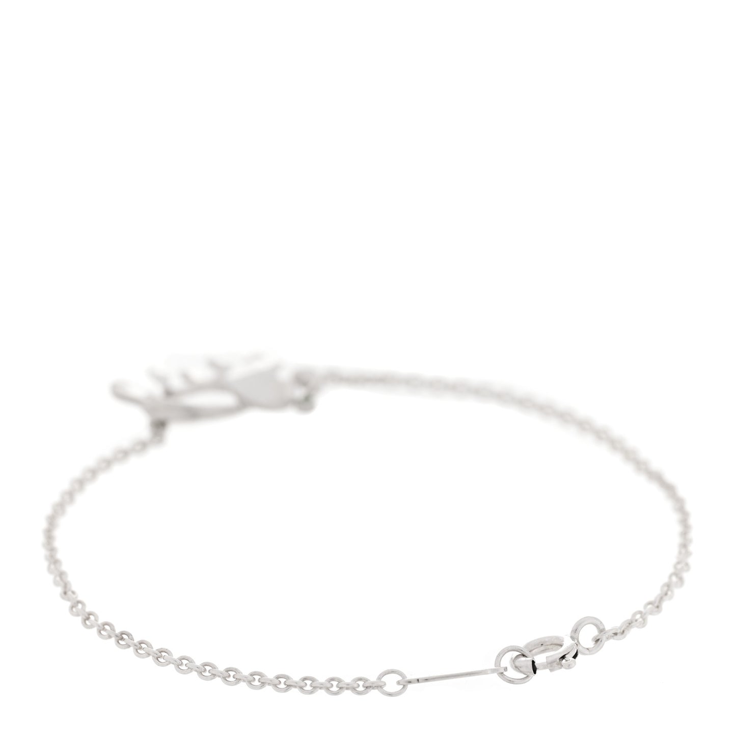Sterling Silver Tsavorite Save the Wild Elephant Bracelet