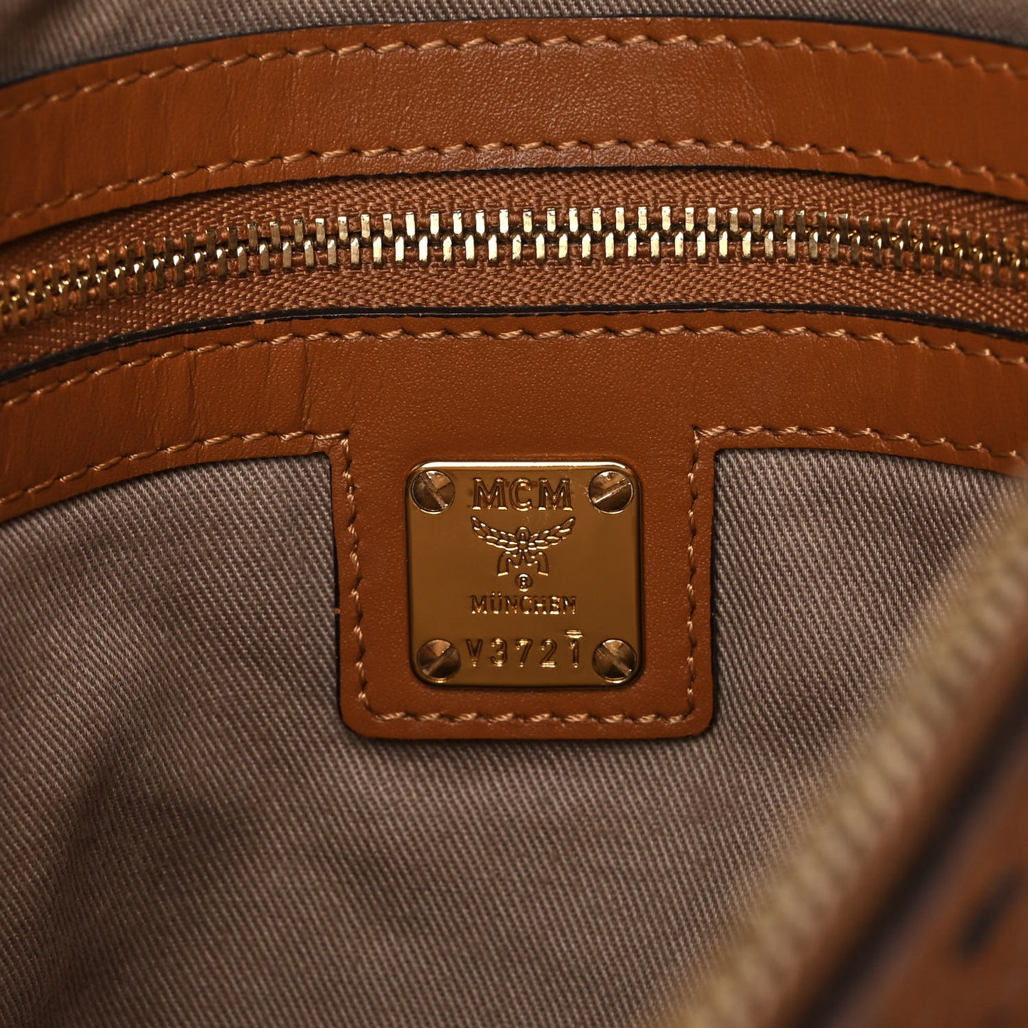 Visetos Original Medium Pouch Cognac