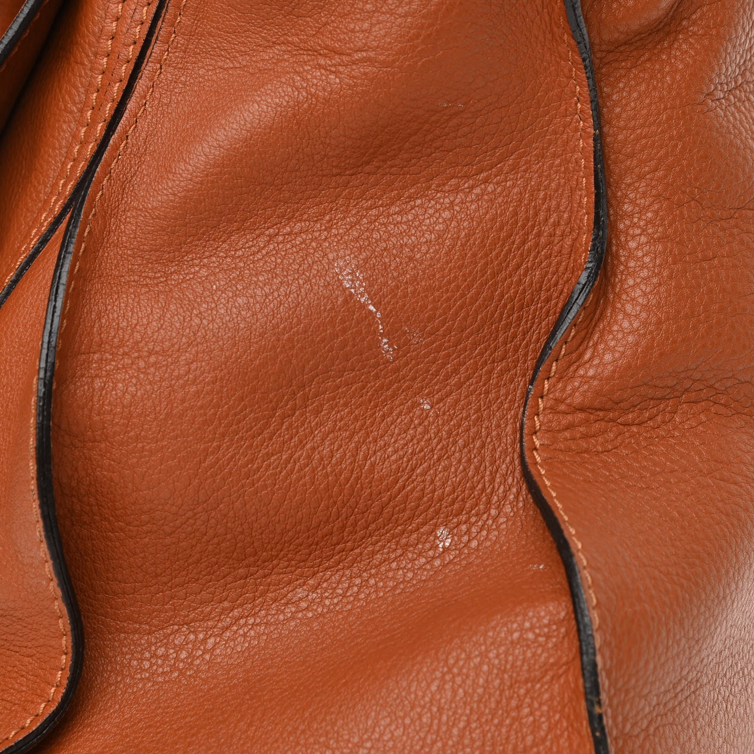 Chloe Calfskin Large Marcie Satchel Tan 10 of 16