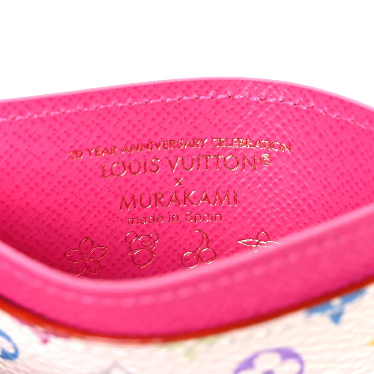 Louis Vuitton LV X TM Monogram Multicolor Card Holder Kawaii Pink 6 of 7