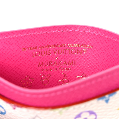 Louis Vuitton LV X TM Monogram Multicolor Card Holder Kawaii Pink 6 of 7