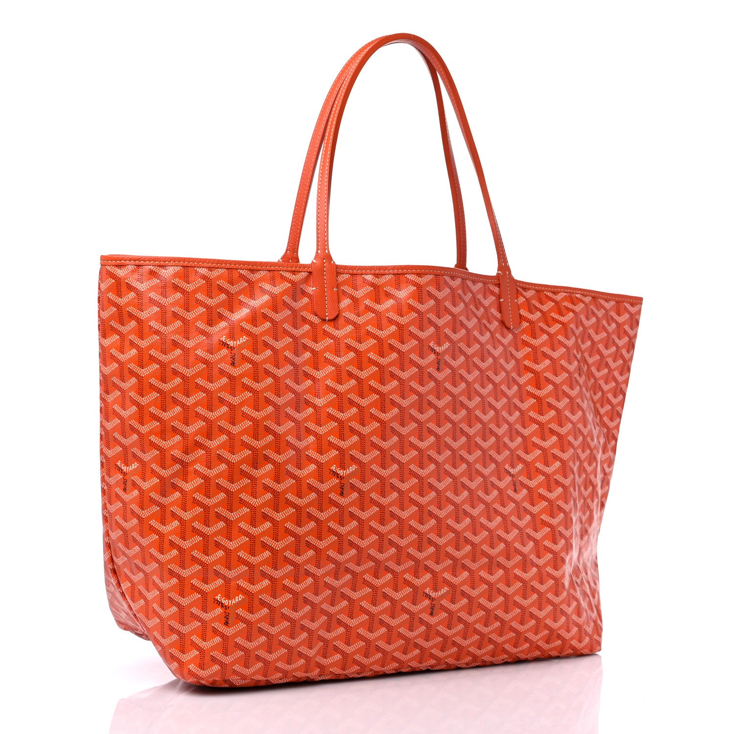 Goyard Goyardine Saint Louis GM Orange 4 of 9
