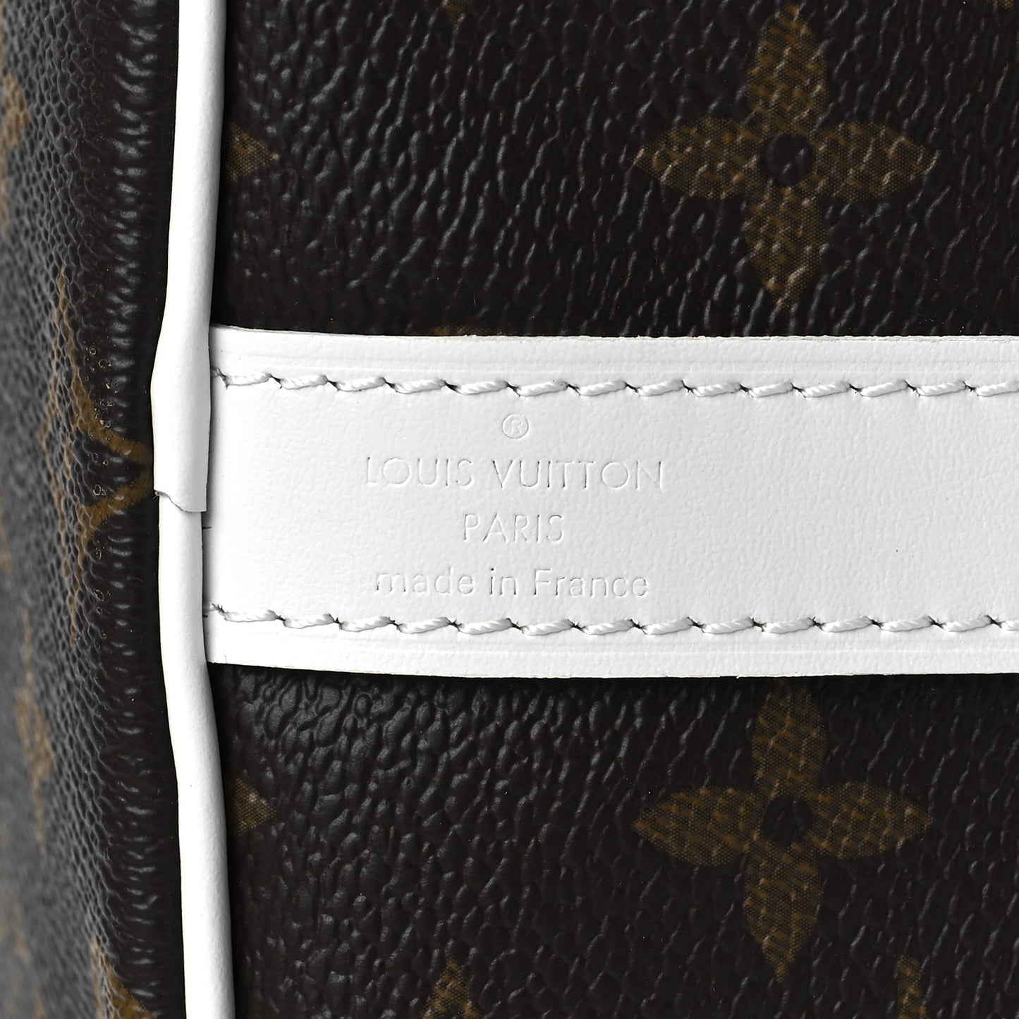 Monogram LV Match Speedy Bandouliere 25 White