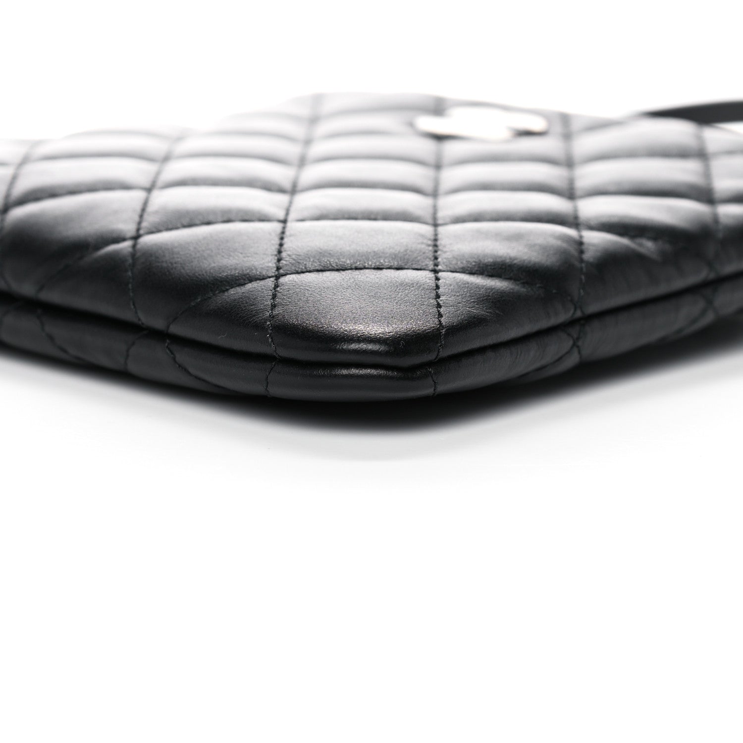Chanel Lambskin Quilted Crossbody Bag Black 7 of 9