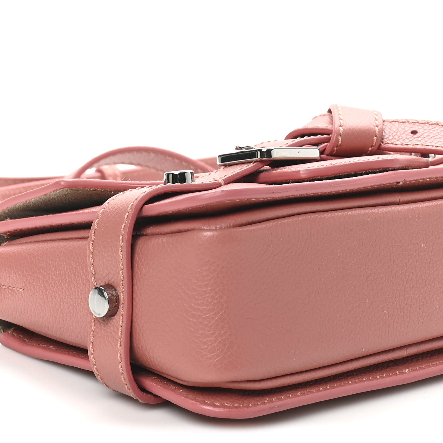 Jimmy Choo Soft Grained Calfskin Lexie Crossbody Rosewood 1773888