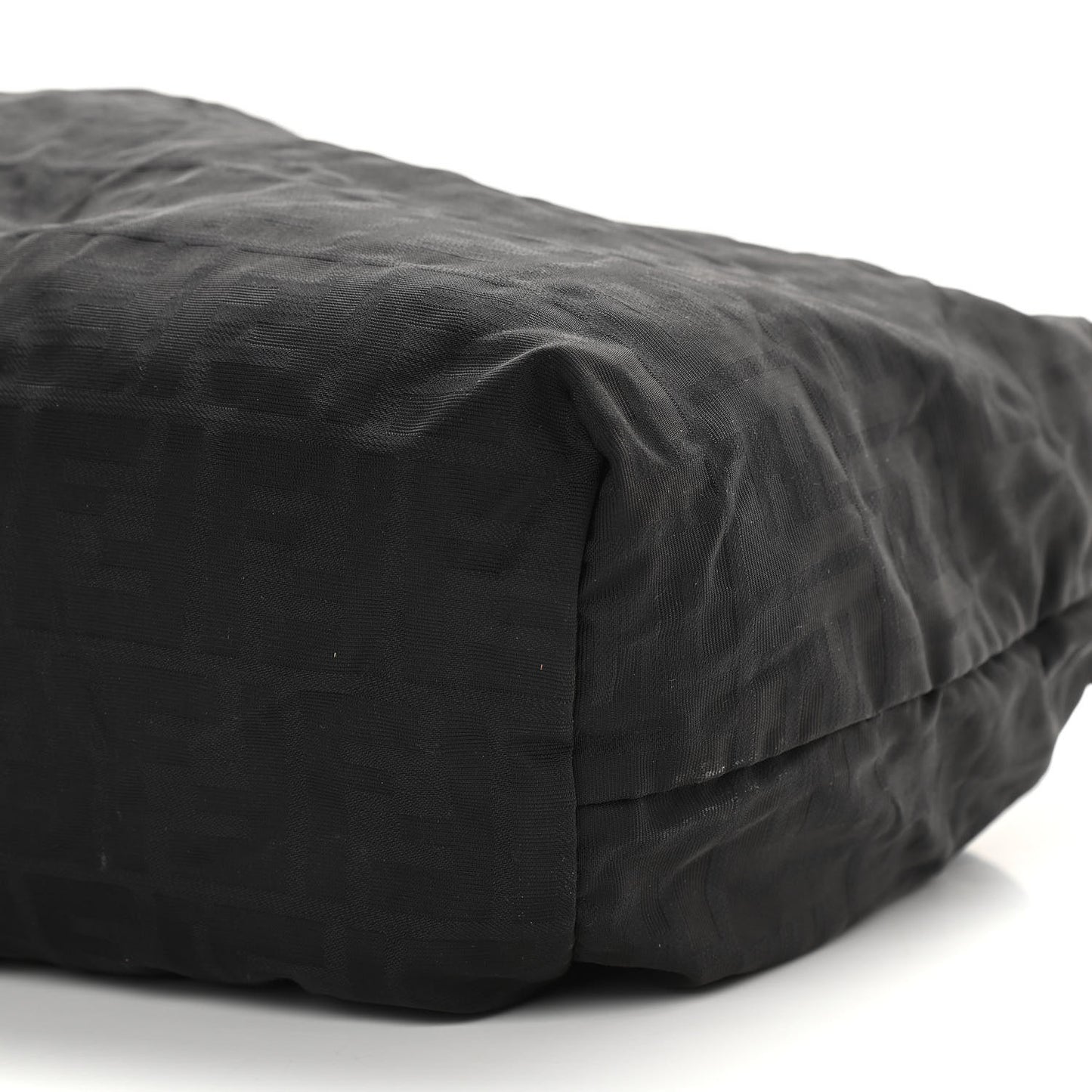 Nylon Zucca Medium Roll Tote Black