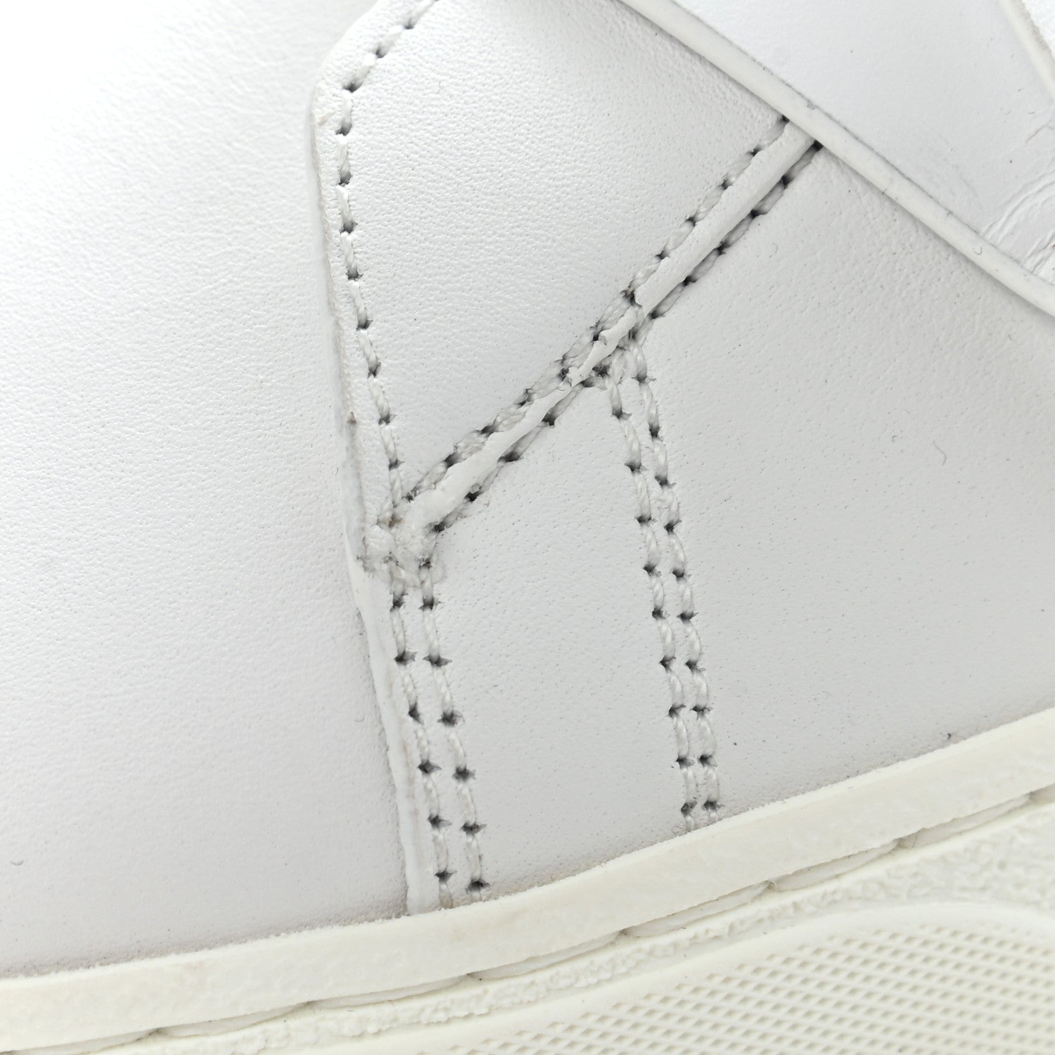 Valentino Garavani Calfskin Mens V Punk Low Top Sneakers 40 White 13 of 15