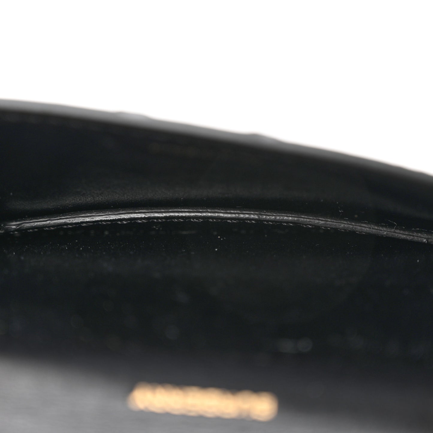 Calfskin TB Mini Jody Chain Card Case Black