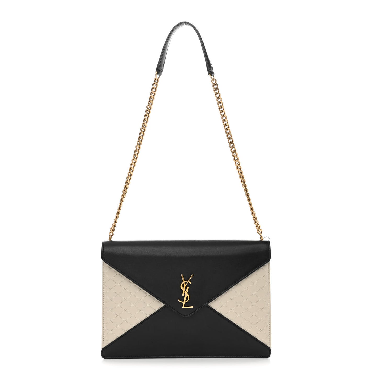 Vintage Lambskin Gaby Chain Bag Black