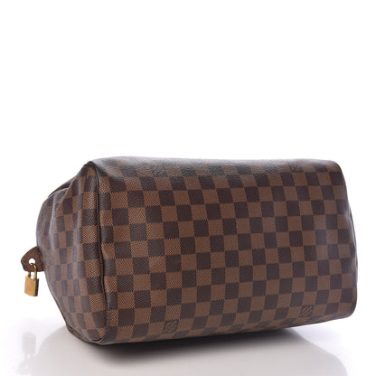 Louis Vuitton Damier Ebene Speedy 30 4 of 12