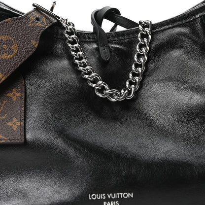 Louis Vuitton Lambskin CarryAll Cargo Vibe PM Black 12 of 17