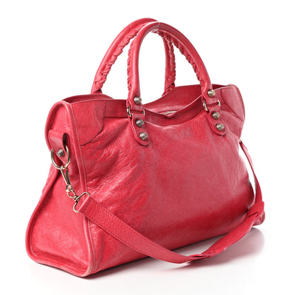 Balenciaga Agneau Giant 12 Gold Hardware City Rose Thulian 3 of 8