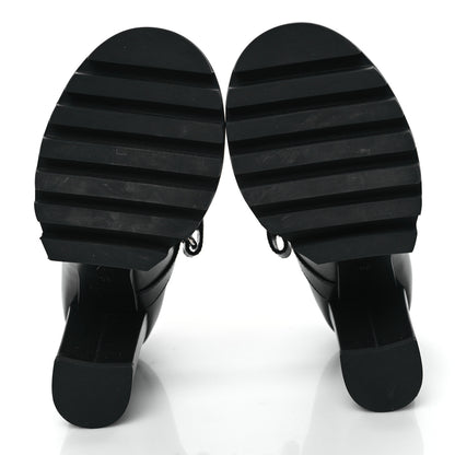 Louis Vuitton Calfskin Star Trail Ankle Pumps 36 Black 5 of 9