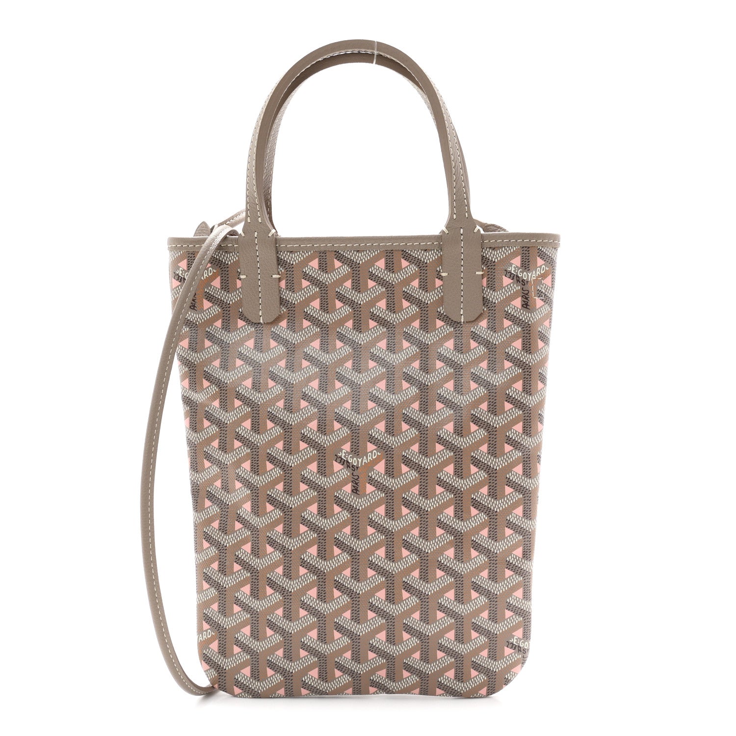 Goyard Goyardine Poitiers Claire Voie Tote Grege Powder Pink 1 of 10