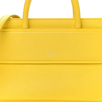 Givenchy Grained Calfskin Mini Horizon Satchel Yellow 6 of 13