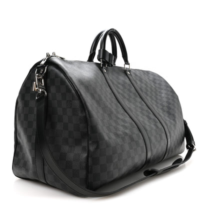Louis Vuitton Damier Graphite Keepall Bandouliere 55 3 of 10