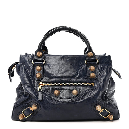 Balenciaga Agneau Giant 21 Gold Hardware Mid Day Marine 1 of 11