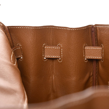 Hermes Courchevel Birkin 35 Gold 12 of 39