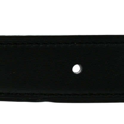 Hermes Epsom Swift 24mm Mini Constance Guilloche H Belt 75 30 Etoupe Black 6 of 9