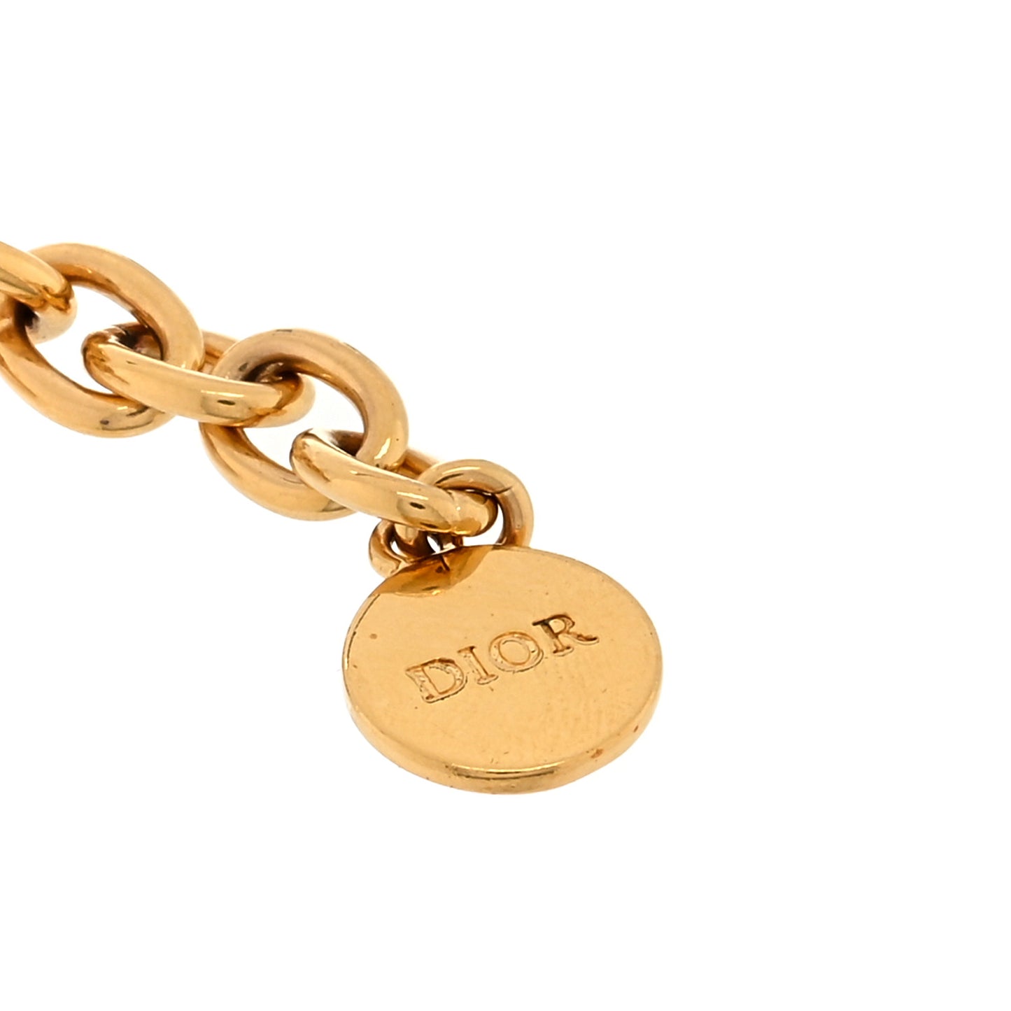 Metal Danseuse Etoile Chain Bracelet Gold