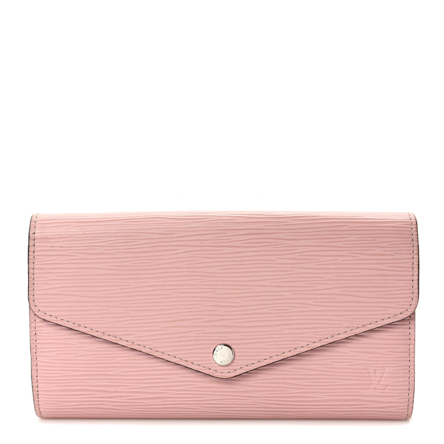 Louis Vuitton Epi Sarah Wallet NM Rose Ballerine 1 of 8