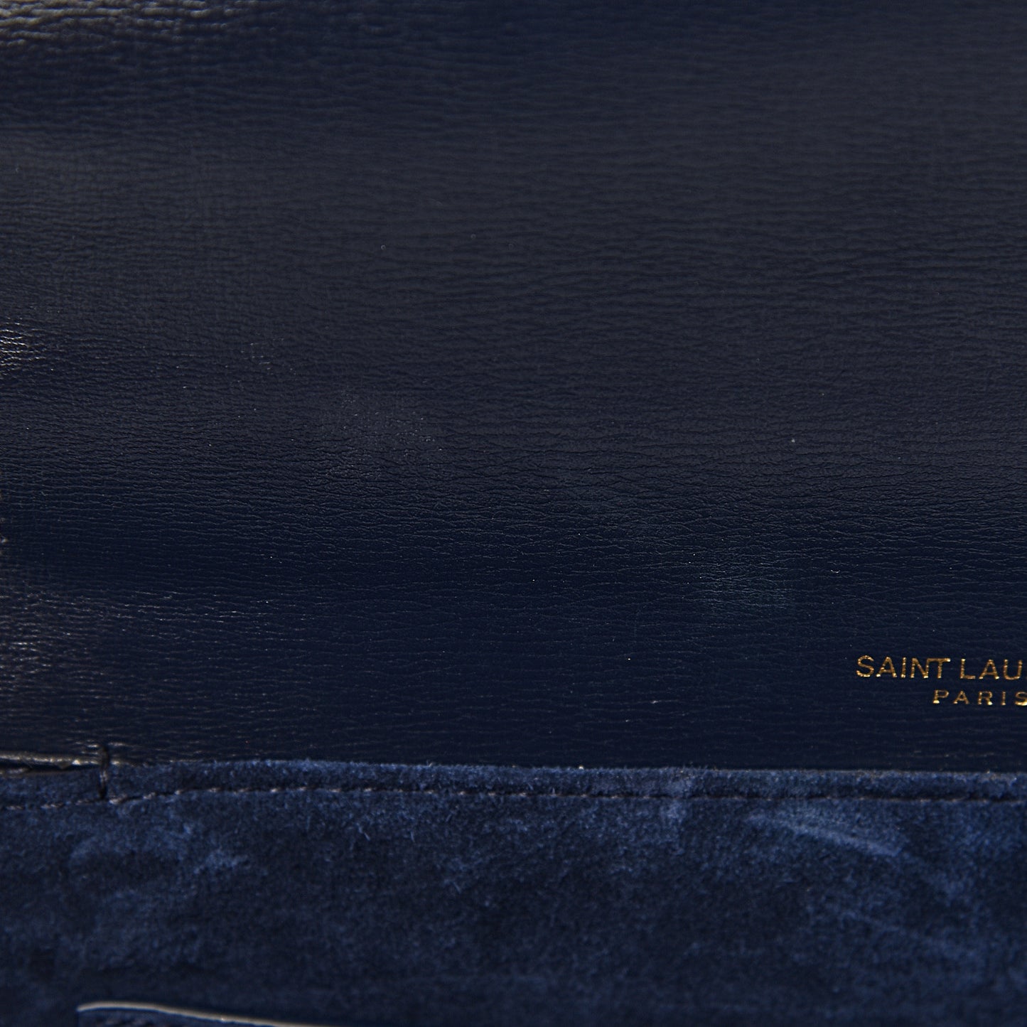 Smooth Calfskin Suede Medium Bellechasse Navy