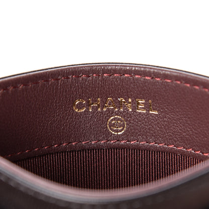 Chanel Lambskin Quilted Card Holder Black 6 of 8