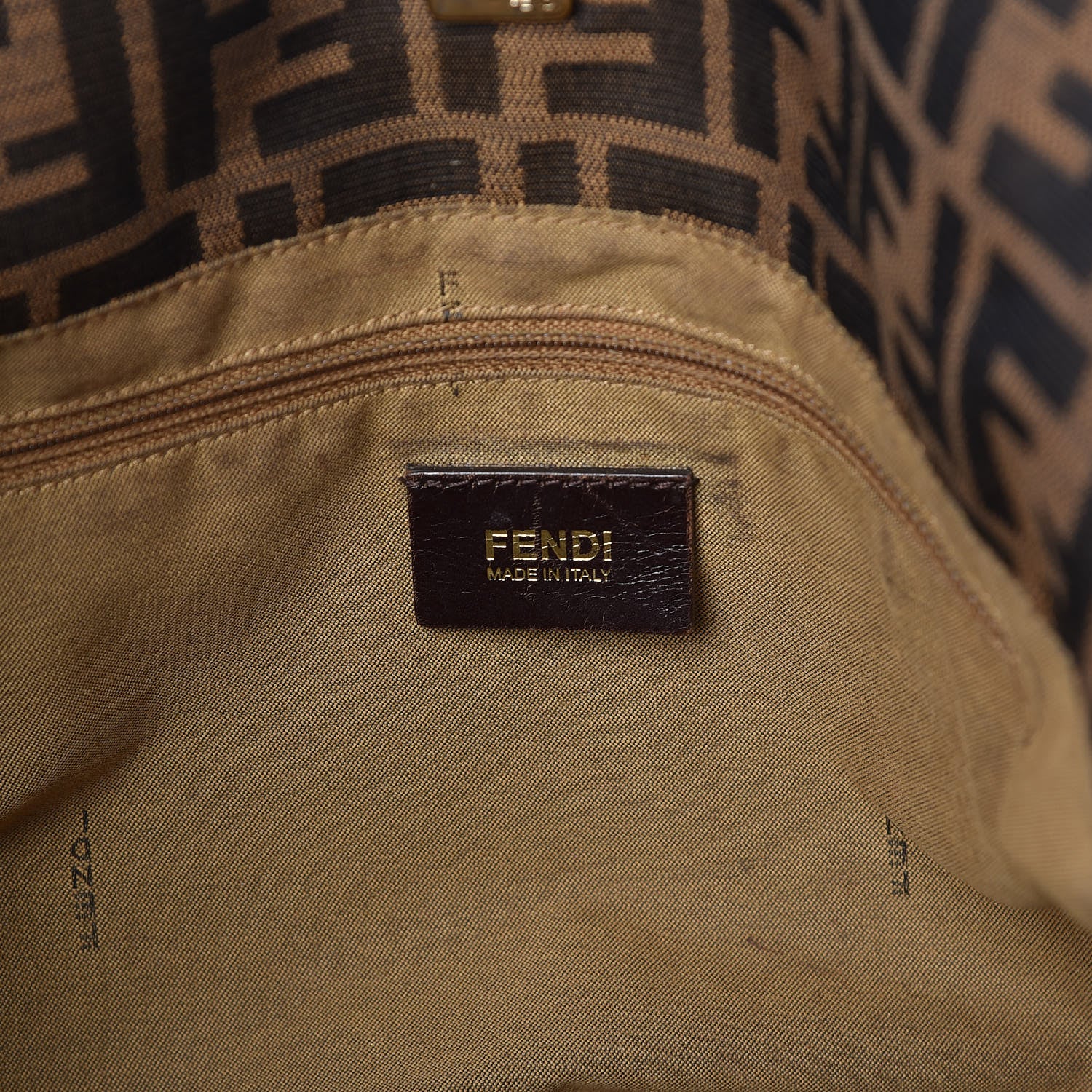 Fendi Zucca Large Chef Tote Tobacco 6 of 14