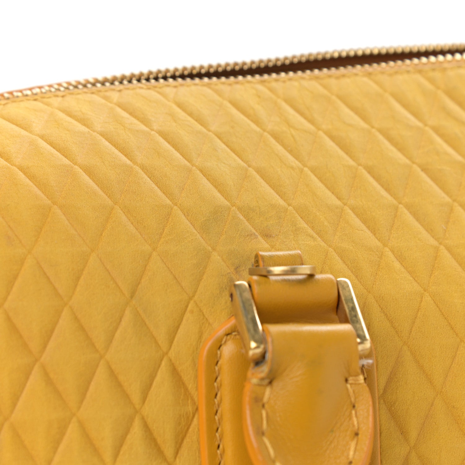 Alexander McQueen Suede Calfskin Heroine Yellow 16 of 18