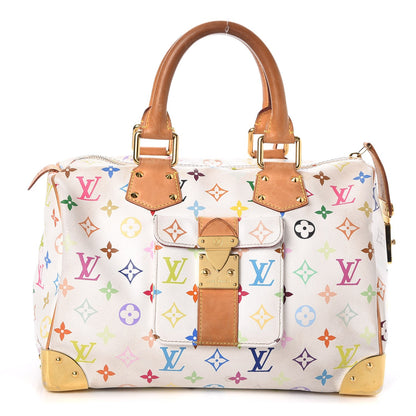 Louis Vuitton Monogram Multicolor Speedy 30 White 1 of 18