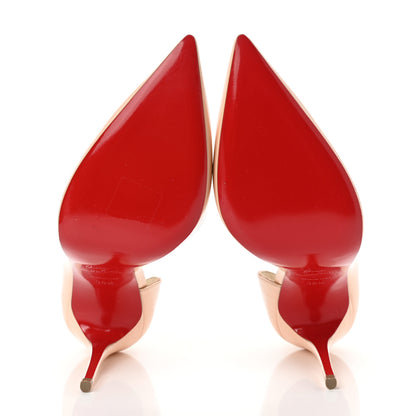 Christian Louboutin Patent Iriza 100 Pumps 35.5 Poudre 5 of 8