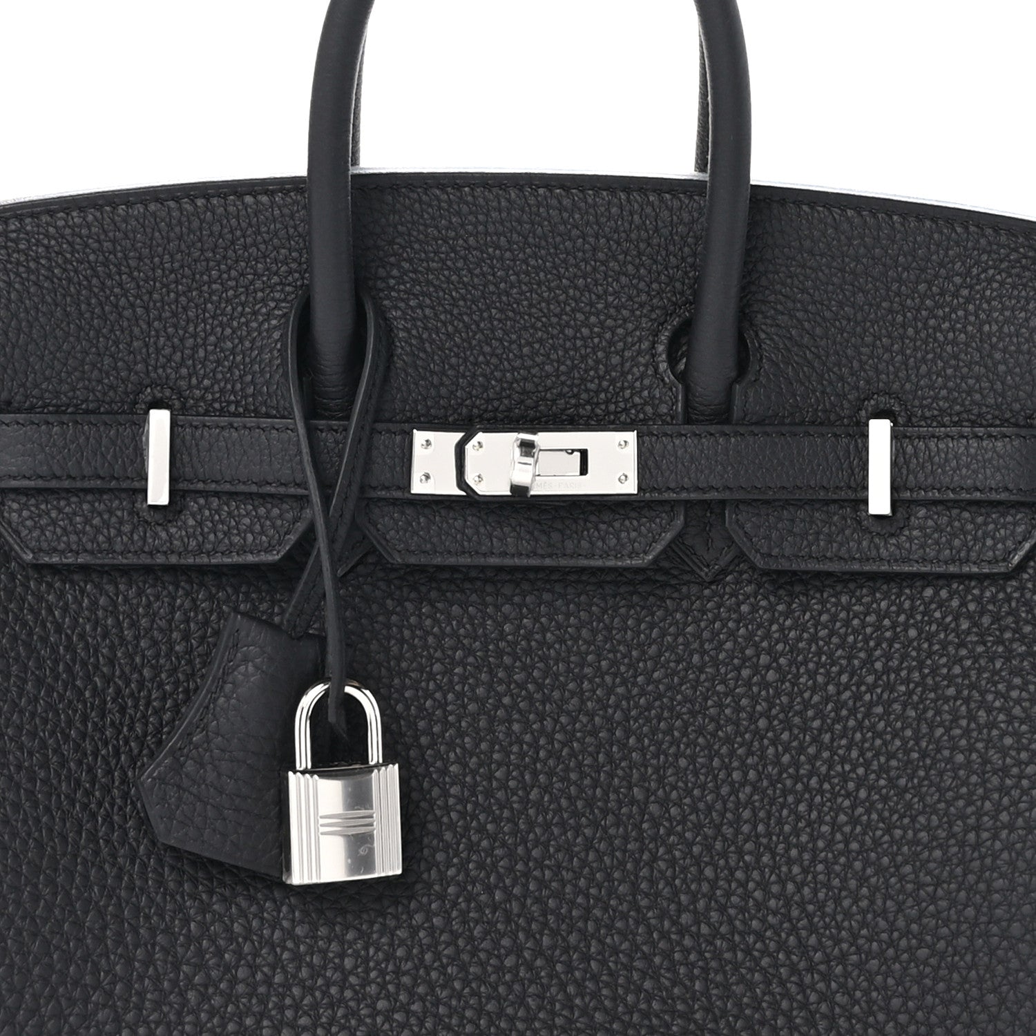 Hermes Togo Birkin 25 Black 8 of 11