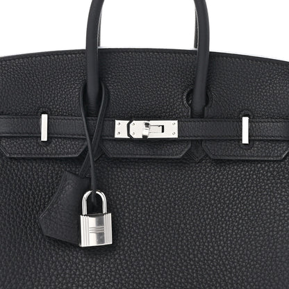 Hermes Togo Birkin 25 Black 8 of 11