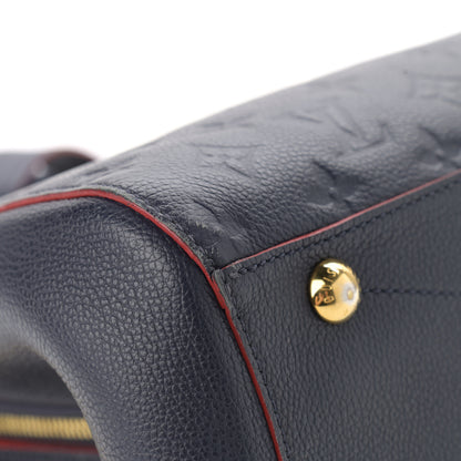Louis Vuitton Empreinte Montaigne MM Marine Rouge 10 of 17