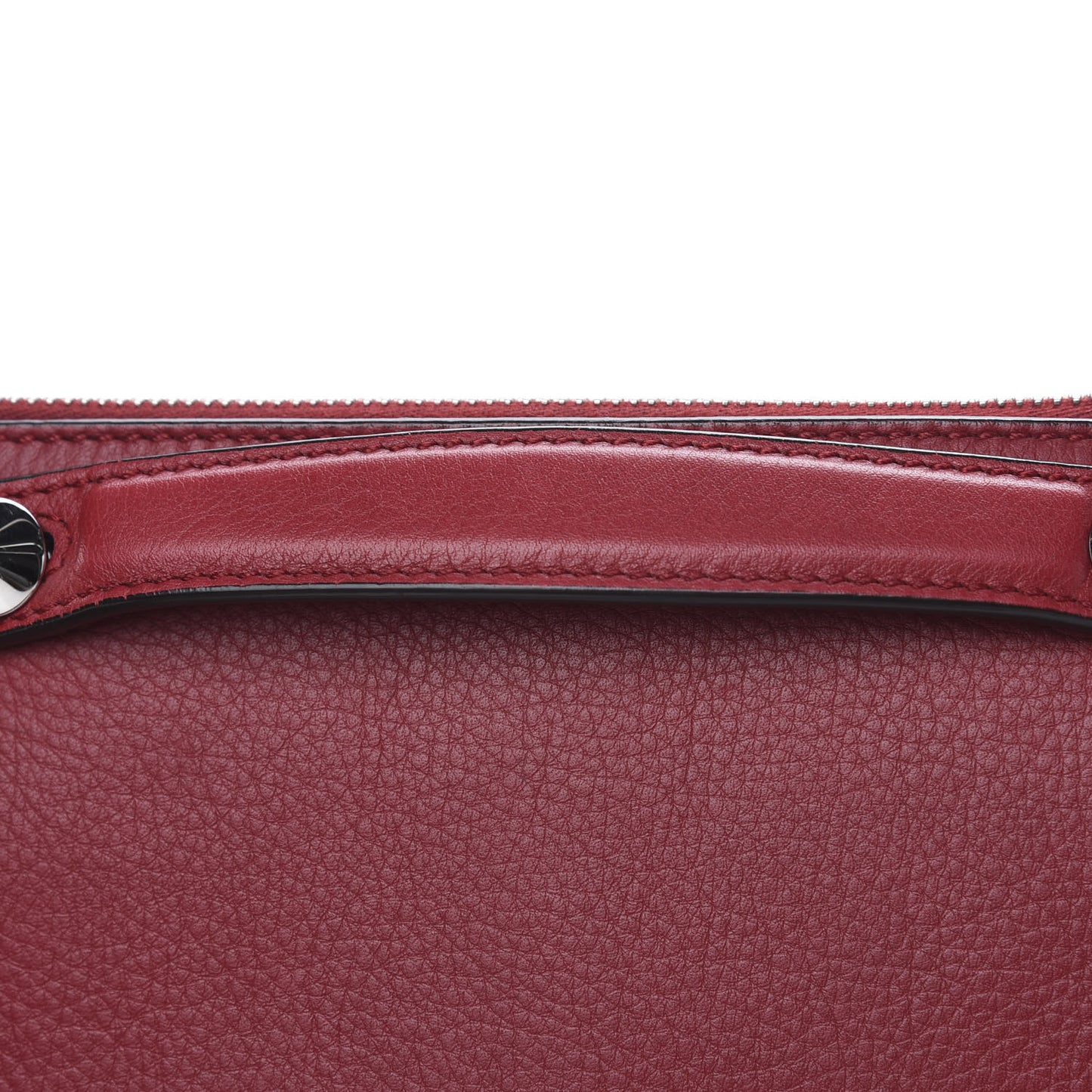 Vitello Dolce Marmol Medium By The Way Boston Bag Ciliegia
