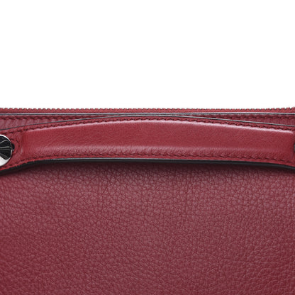 Fendi Vitello Dolce Marmol Medium By The Way Boston Bag Ciliegia 9 of 13