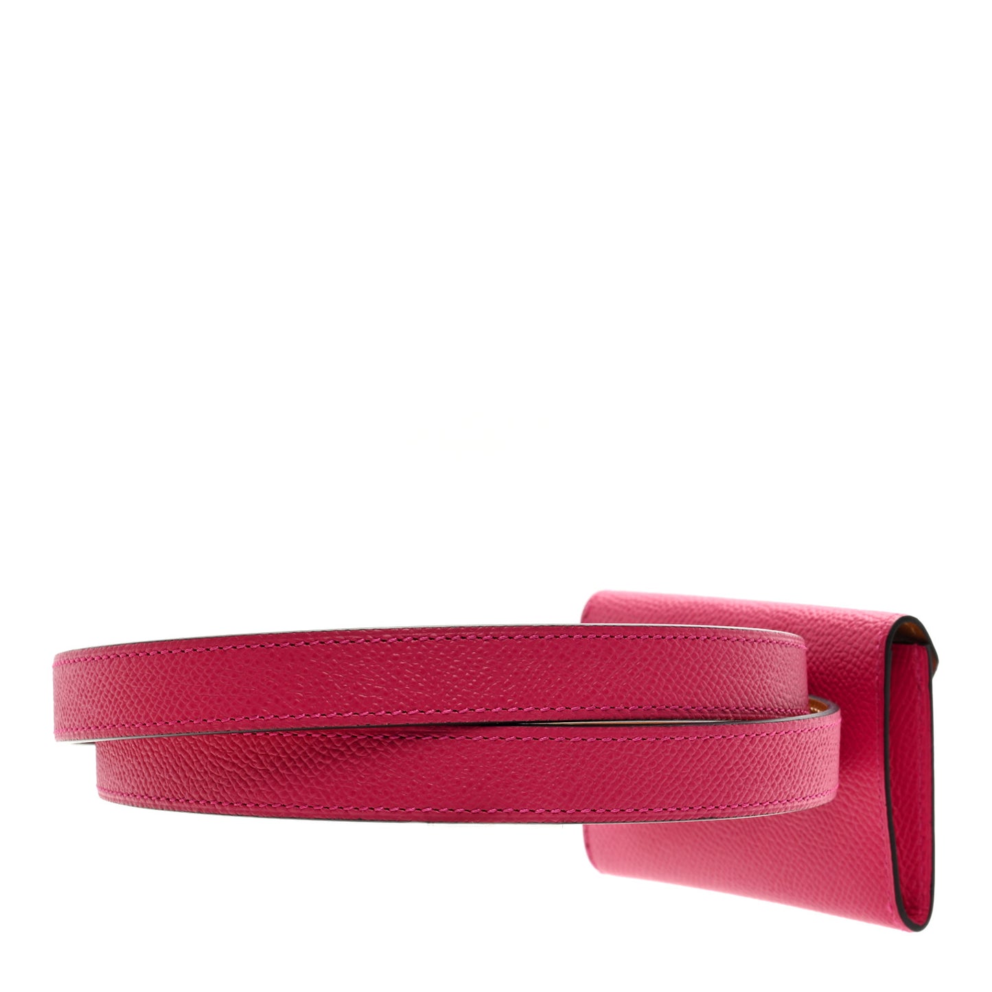 Epsom Kelly Pocket Belt Rose Mexico